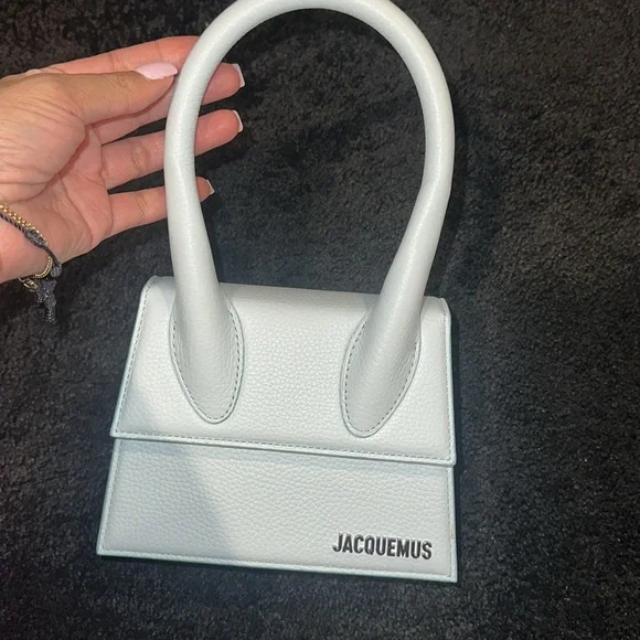 Jacquemus - light Blue Le Chiquito Moyen Top Handle - Picture 4 of 14